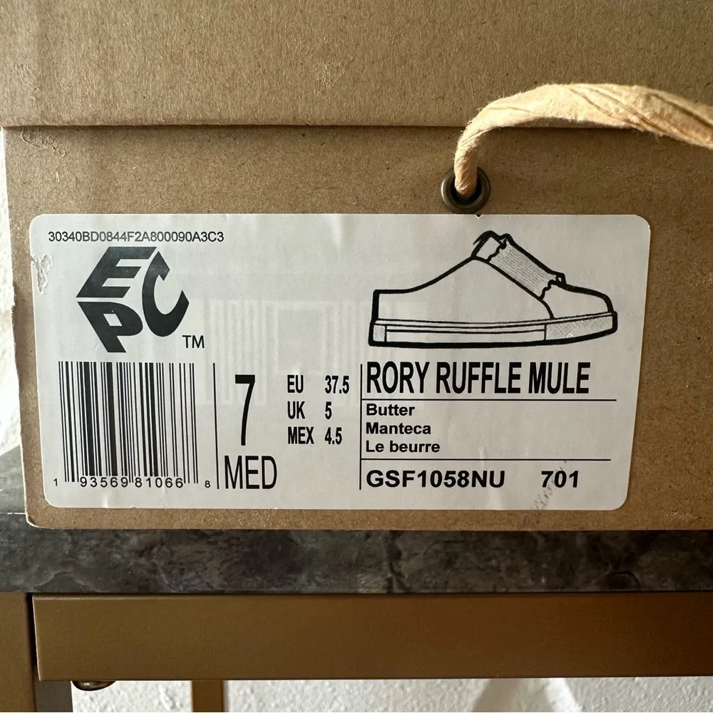 GENTLE SOULS by Kenneth Cole “Rory Ruffle Mule” - Picture 12 of 13